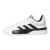 adidas Pro Adversary Low Okrągły Nosek Sznurowane Antypoślizgowe Odporne na Ścieranie Buty do Koszykówki Średniej Wysokości Męskie Sneakersy Czarno-Białe G54109