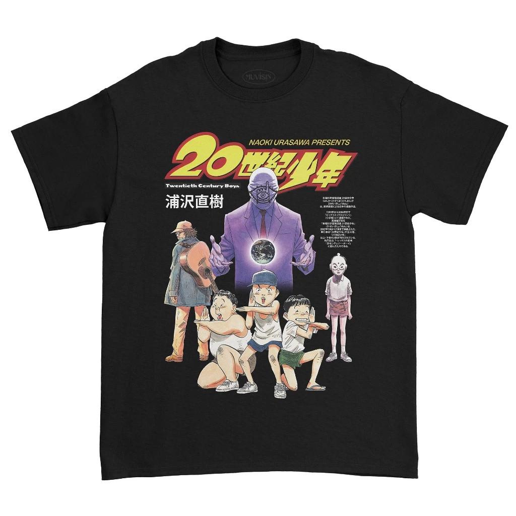 

20th Century Boys Vintage 90s Manga T Shirt Mens Womens Tees Top Unisex Short Sleeve S-4XL 2XL