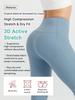 Rupa 3D Compression Yoga Compression Leggings for Beautiful Perfect for Size Long Length Leggings, Women's Pants, High-Waisted Legs, Buttocks, Wine,