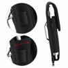 Holster Case Carrying Cell Phone Holder Rugged Black Nylon Holster Pouch for Mobile Phone