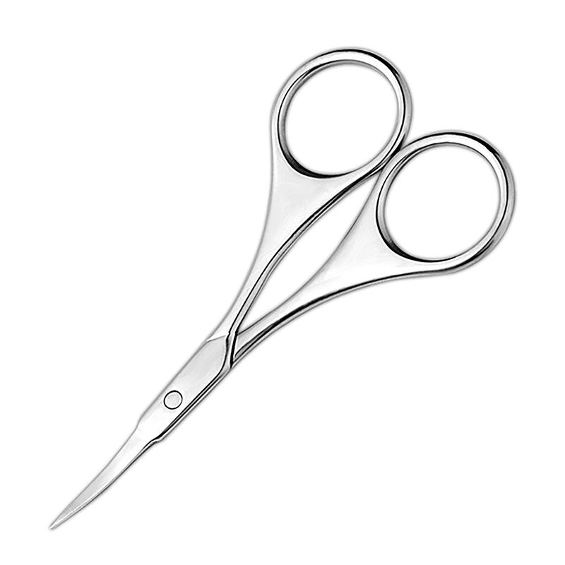 

Ножницы для бровей и носа, удобные ручки, уход за волосами на лице, брови, нос, усы, борода pointy