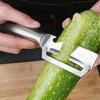Stainless Steel Peeler Stainless Steel Portable Scraper With Bottle Opener Kitchen Appliances For Fruit Potato Lemon Home House