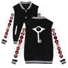 Fans von Hazbin Hotel Bedrucktes Baseball-Sweatshirt Damen Herren Outdoor-Sportjacken