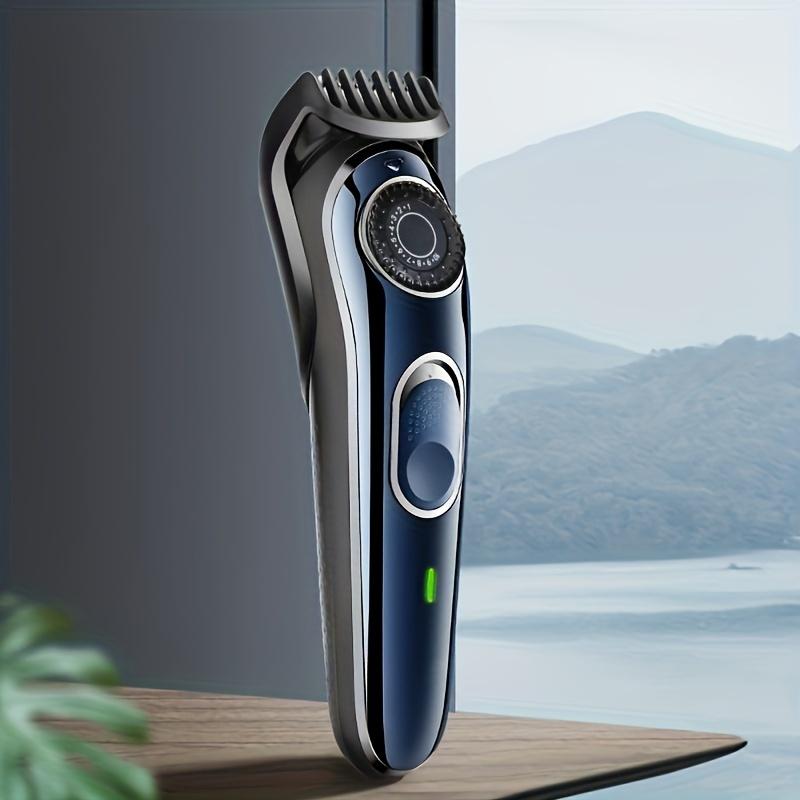 Elektrisk Trådløs Profesjonell Herreklippemaskin Universell Oppladbar Hårklippertrimmer Vanntett Herrefrisørverktøy