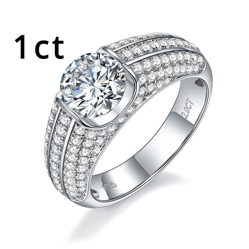 

2CT 8 мм обручальные кольца с муассанитом для мужчин из стерлингового серебра 925 пробы с бриллиантами, обручальное мужское кольцо, ювелирные изделия по индивидуальному заказу 10