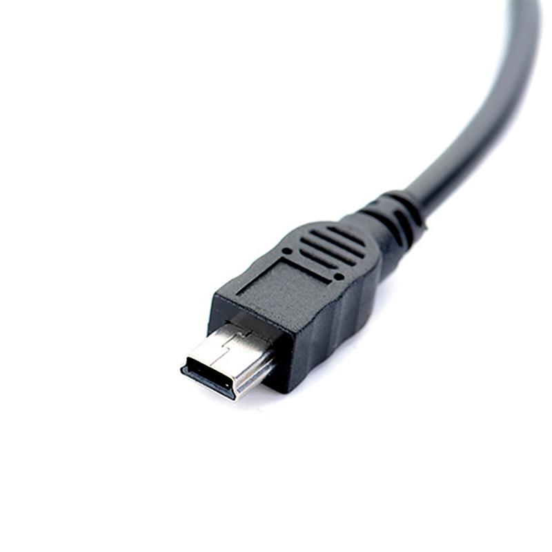 

Mini USB Male to Type-c Female Charge Data Adapter Cable Cord one size