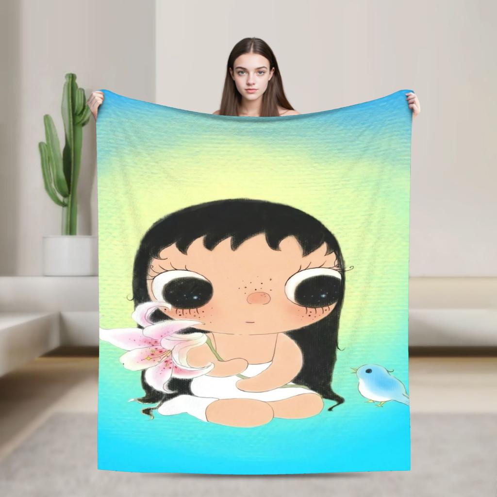 Yuy Xiaoyu Blanket Warm Novelty Plush Throw Blanket For Couch Bed Airplane Travel Flannel Bedspread Bed Cover