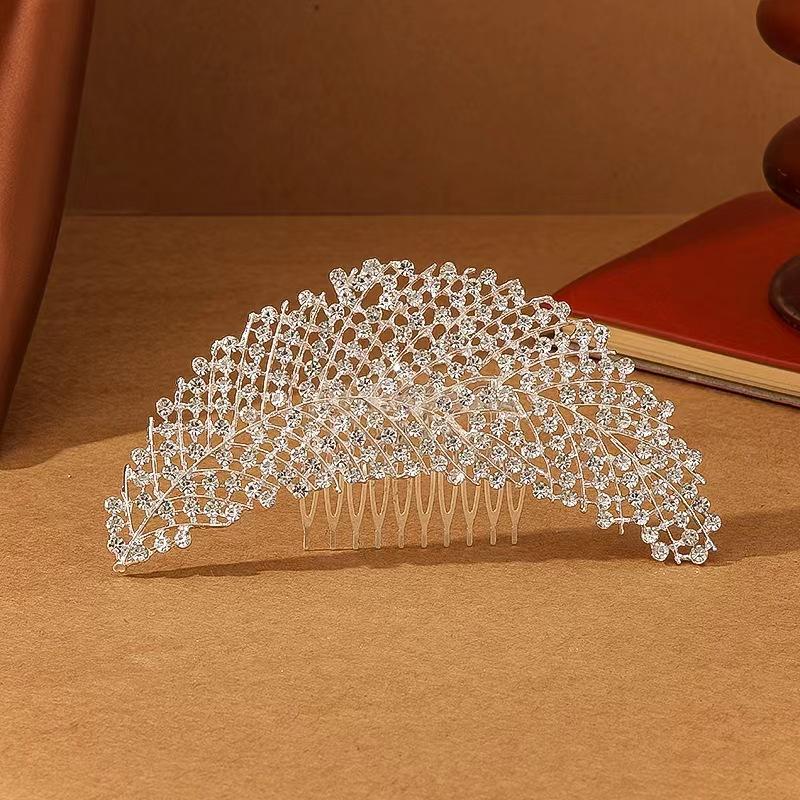 

Аксесуари, Весільна страза Срібна гілка листя Головний убір Весільні прикраси для волосся Аксесуари для сукні