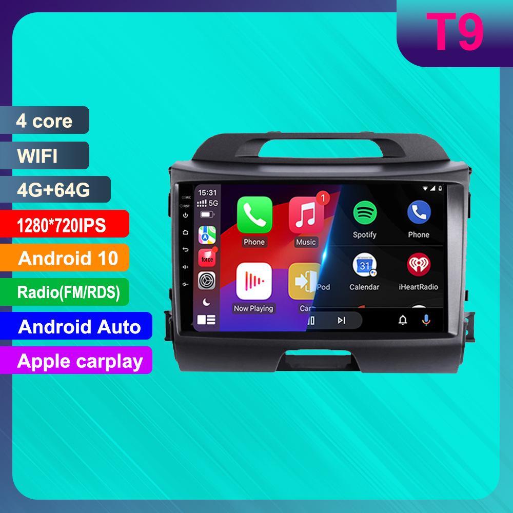 Kia Sportage 3rd Gen Android GPS Navigation with Carplay & HD Reverse Camera