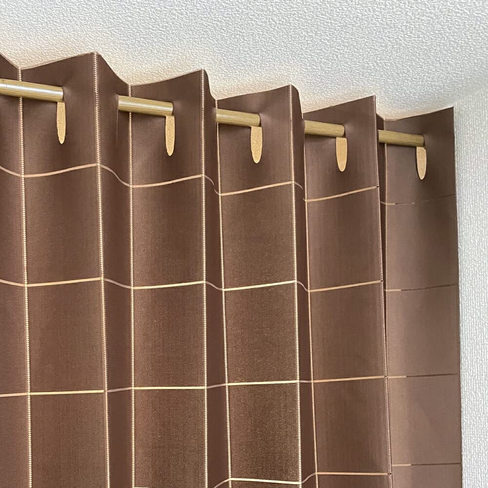 

Noren Kobo Accordion Solid 95cm Wide x 250cm Product Number 98111 Curtain, Insulated, Heat-Shielding, Energy-Saving, Flip-Up Curtain, Simple, Color,