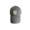 MLB Cotton Baseball Caps Unisex Gray Fashion 3Ac06601Nk0068