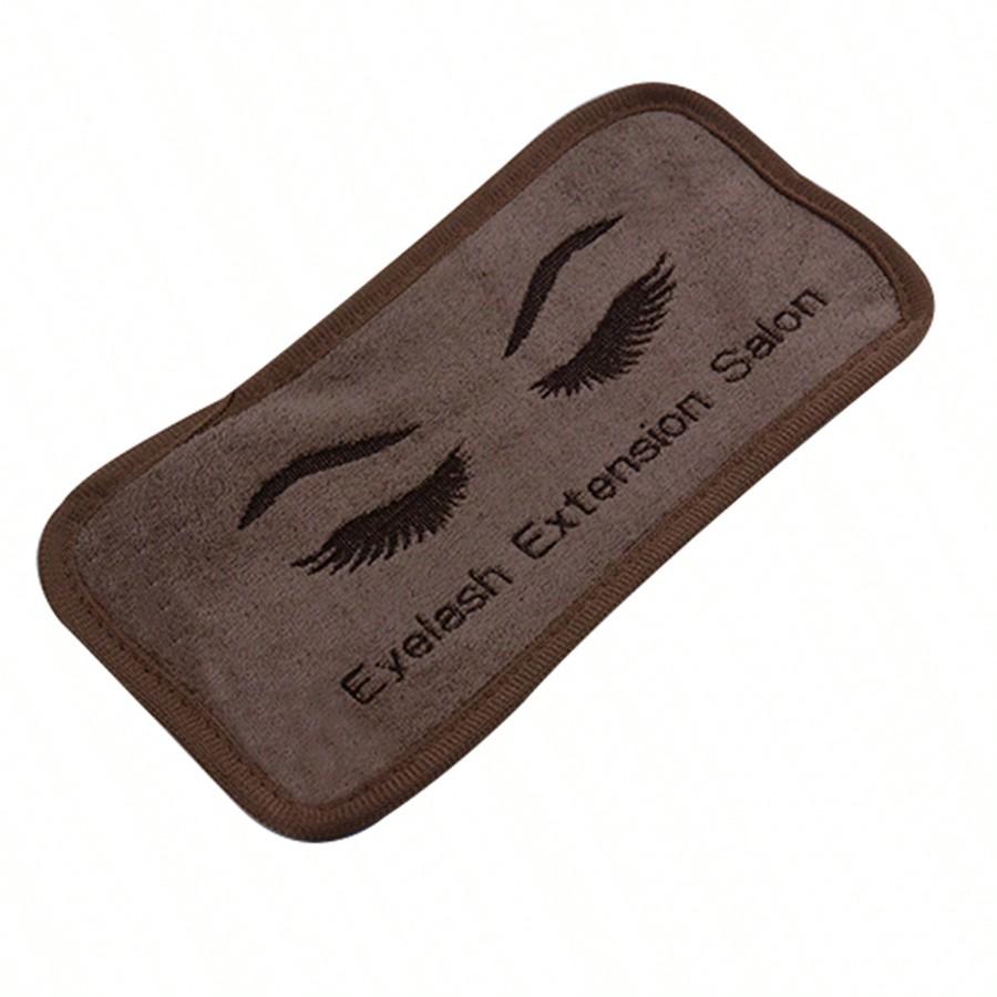 1pc Professional Eyelash Extension Forhead Soft Towel Sticker Stand Grafted Eyelash Pads Tray Pallet Lash Holder Beauty Salon Accessories Tool