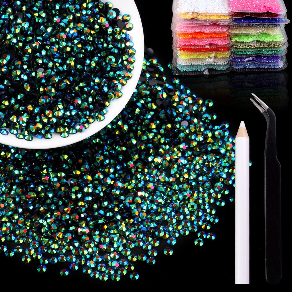 2Mm3Mm4Mm Flat Bottom Resin Drill Diy Handmade Mobile Phone Case Beauty Sticker Drill