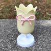 Tulip Pen Holder Cute Desktop Organizer for Girls Students Multi-Function Pencil Cup Desk Decor for Home School Office