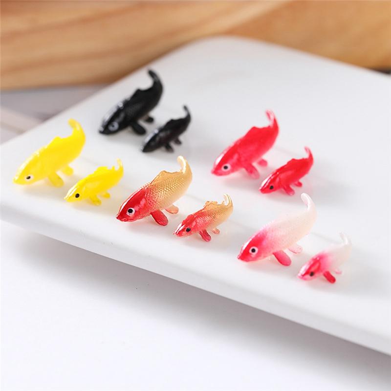 50-Piece Mini Carp Ornaments Suitable For DIY Fish Tank Decoration Gifts Suitable For DIY Fish Tank Garden Display