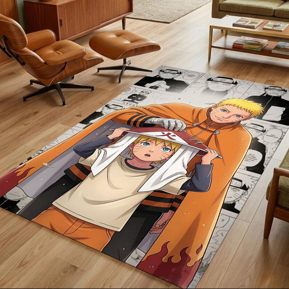 Naruto Floor Rug Office Rug Suitable for Dormitory Playrooms Game Room Foyer Antislip Carpet Decorate Offices Wedding Party Gift