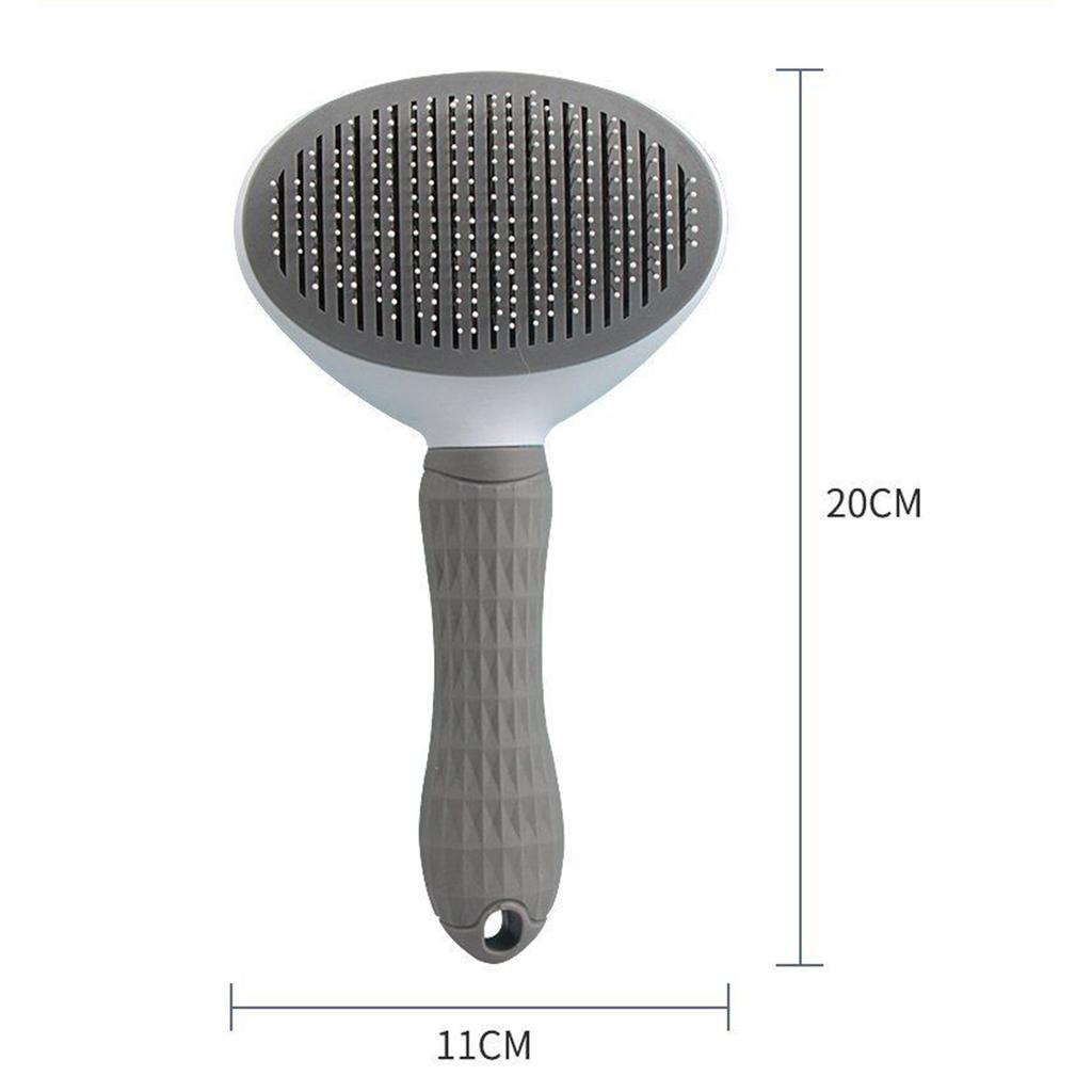 Pets Grooming Brush Hair Remover Shedding Grooming Tools for Cats One-button Remove Hair