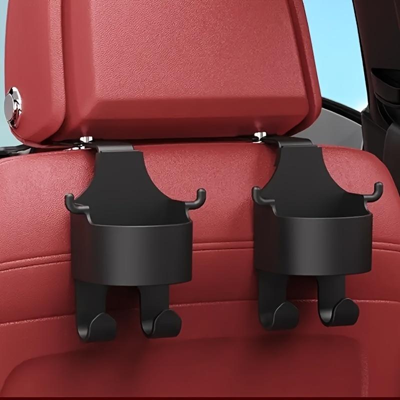1/2PCS Multifunction Car Storage Rack with Hooks Cup Holder Phone Holder and Storage Box Durable Sturdy for Seat Back