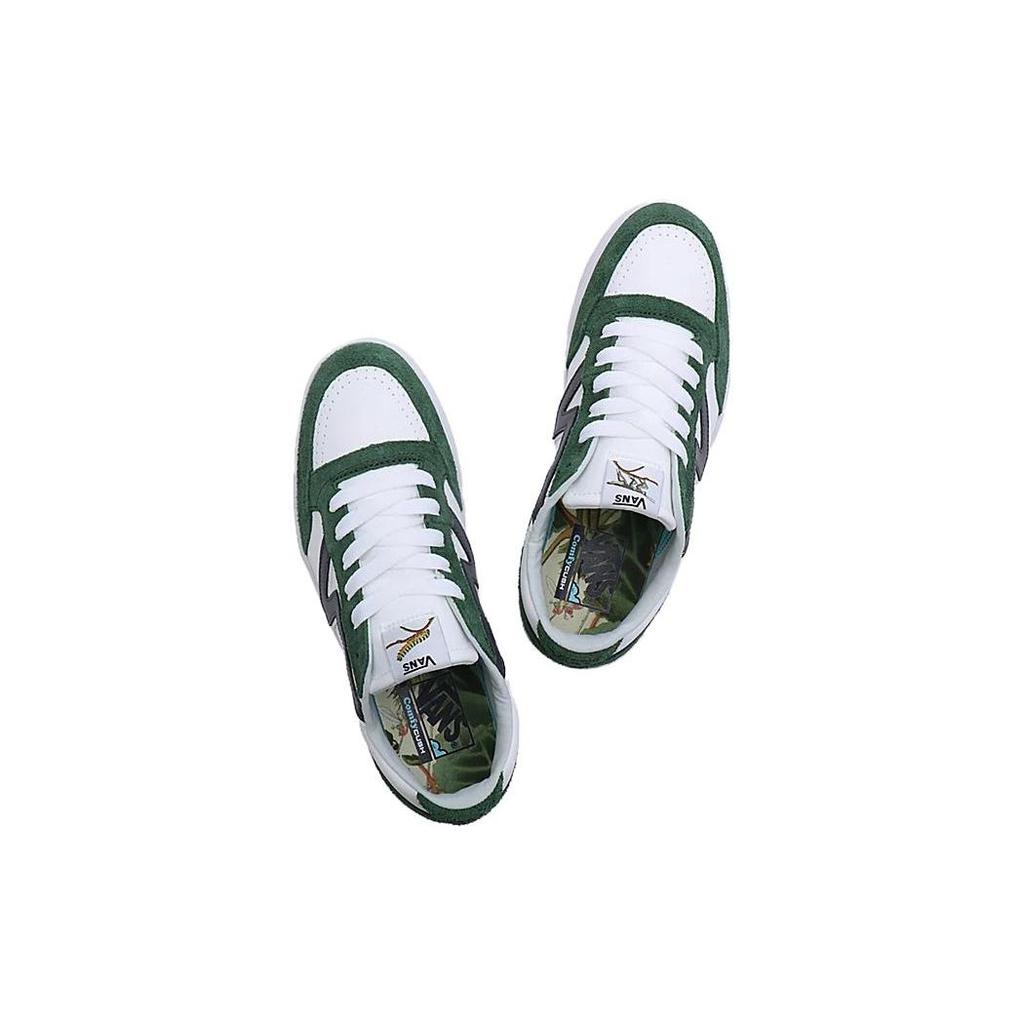 Vans Lowland ComfyCush Greenhouse Green Men Sneakers Blanc-De-Blanc VN0A7TNLLV2