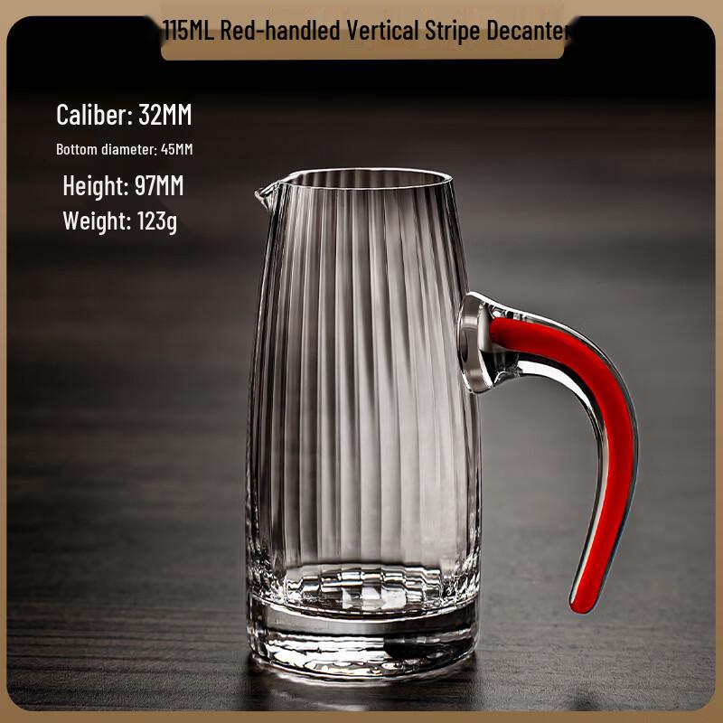 

Handmade Glass Baijiu Decanter & Cup Set