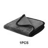 Dark Grey Reusable Car Cleaning Towel Powerful Absorbent Microfibre Cloths Quick Dry Cleaning Cloths
