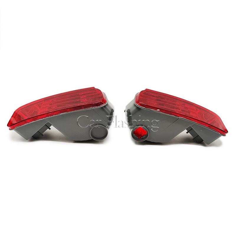 Left Right Rear Bumper Reflector Rear Fog Light Fog Lamp For HONDA CRV 2015 2016 2017 RM1 RM2 RM3 RM4 Foglight No Bulb