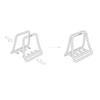 Vertical Laptop Stand Universal Foldable Notebook Tablet Desktop Stand Home Office Storage Accessories Laptop Support Holder