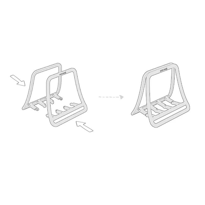Vertical Laptop Stand Universal Foldable Notebook Tablet Desktop Stand Home Office Storage Accessories Laptop Support Holder