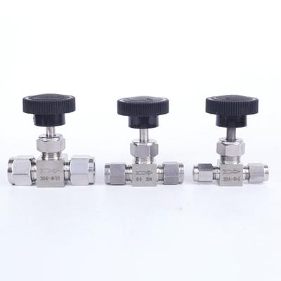 Premium Stainless Steel 304 Needle Valve O D 34681012mm for Precise Control