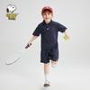 SNOOPY Boys' 2026 Summer Cooling Polo & Shorts Set
