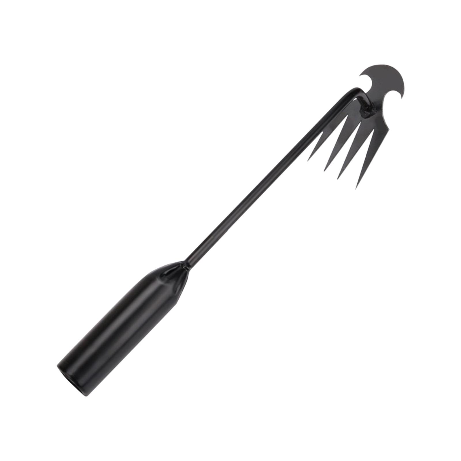 

Инструмент для выкорчевывания артефактов, кованый съемник из марганцовистой стали премиум-класса, 4 зубца, высокопрочный ручной инструмент для удаления сорняков для сада One Size