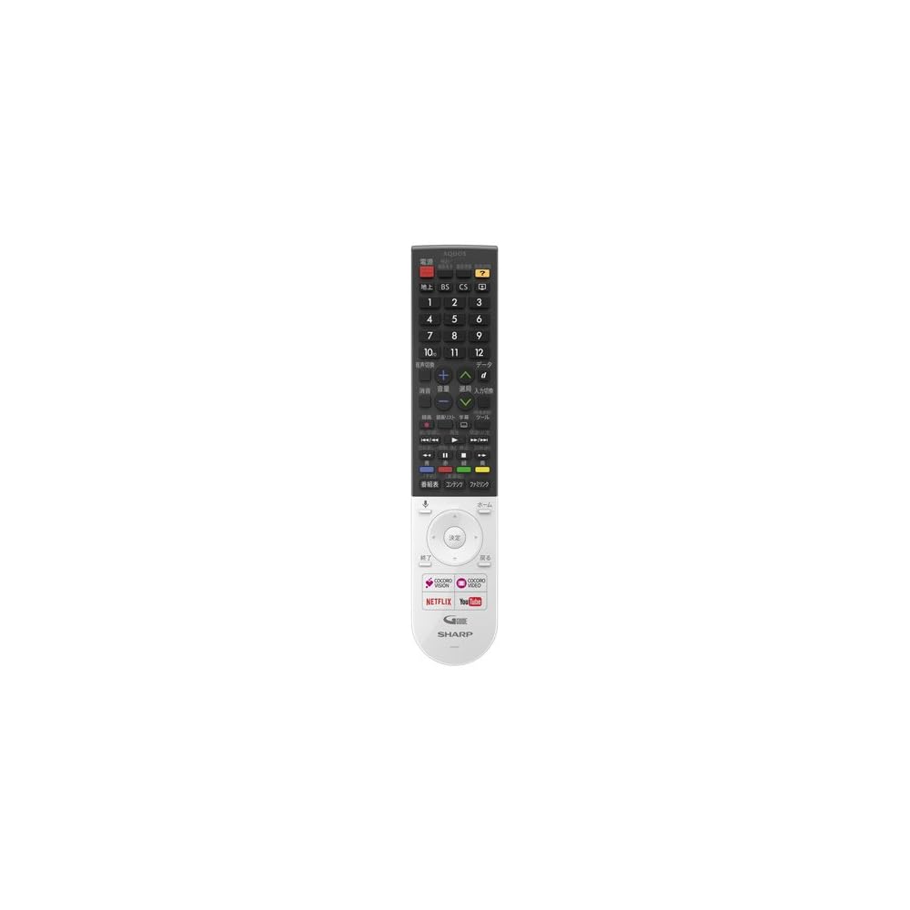 [Compatible with Yu-Packet shipping] Sharp LCD TV Remote Control (010 638 0533) [0106380533]
