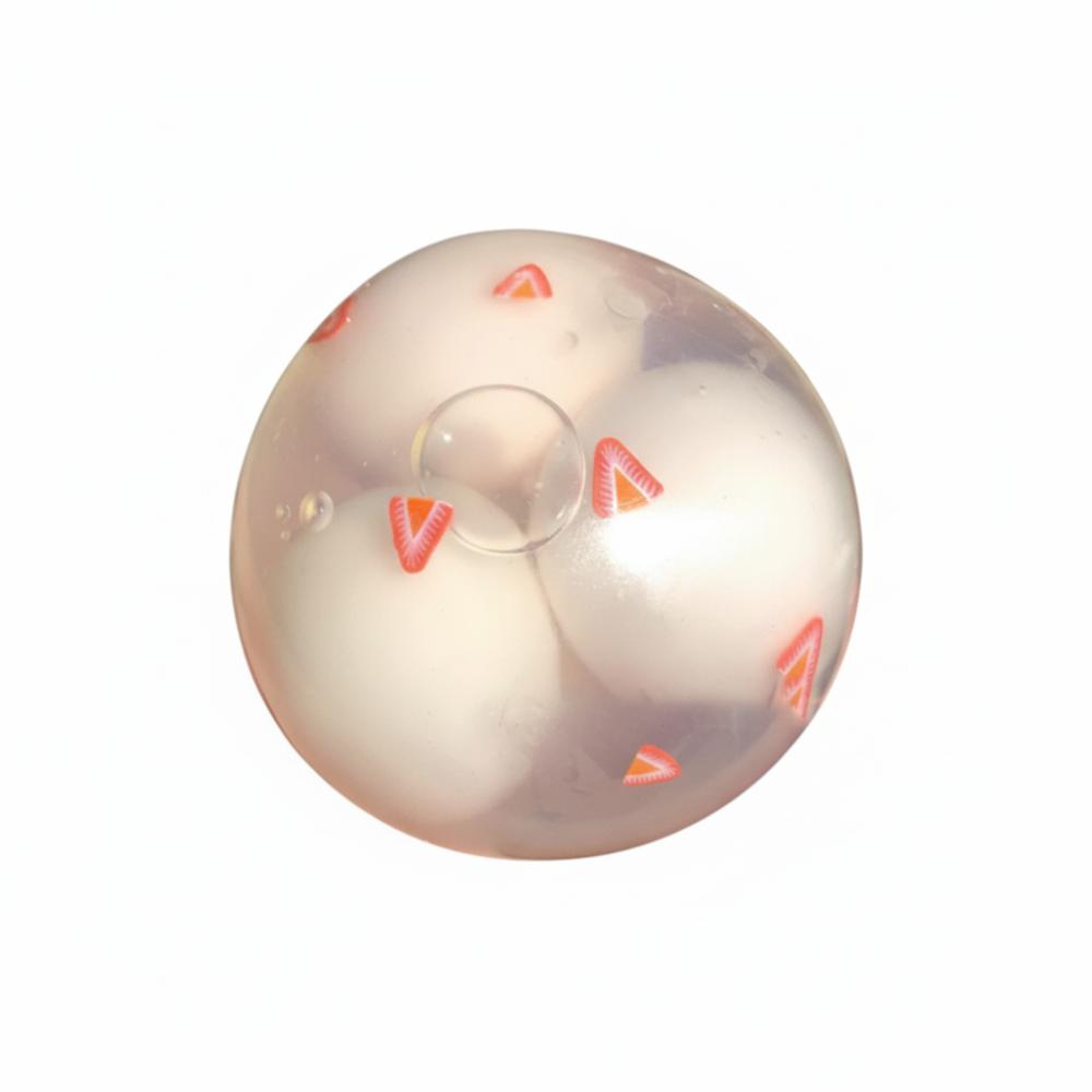 

Simulation Crispy Tangyuan Balls Pinch Le Relaxing Sensory Anti-Stress Three-ring Glutinous Rice Balls TPR