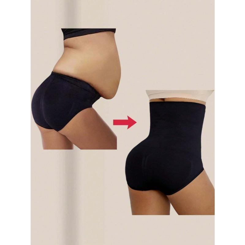 High Waist Tummy Control Butt Lifting Seamless Women Body Shaping Briefs S