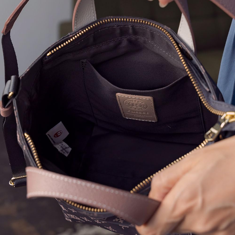 JAL Original Double Face Tasche Umhängetasche Damen Pochette Tasche [Rostbraun] Damen