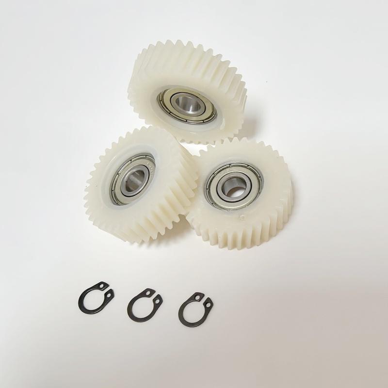36 Teeth Motor Helical Gear 39x11mm Planetary Gear Oblique Teeth Nylon Gears With 8mm Bearings Electric Bike Helical Gear Parts