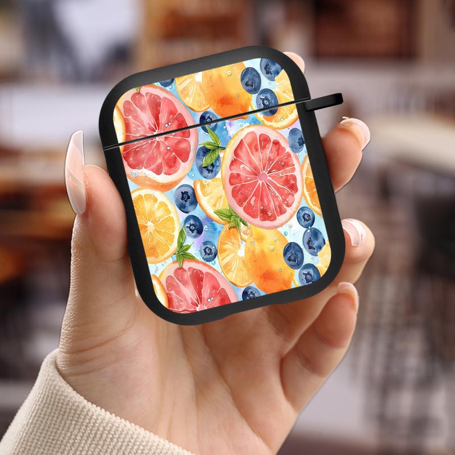 Summer Fruit Case For Airpods Pro3 4 3 Pro2 2 1 Pro Earphone Cases Cover