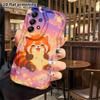 Phone Case: 2D Flat Samsung Galaxy A34 A35 M05 M06 S20 S22 S21 FE Plus 5G Protective Case, Starry Sky Little Panda, Perfect Christmas and Halloween Ho
