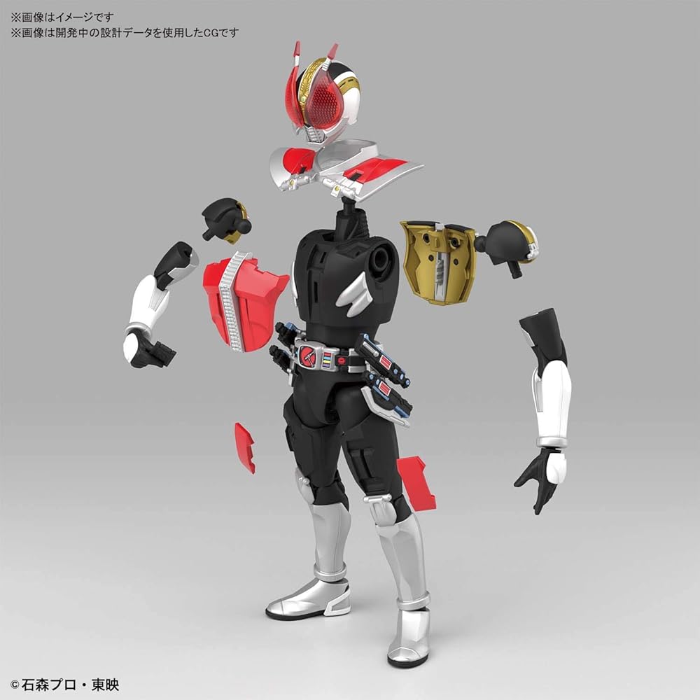 Bandai Spirits Figure-rise Standard Kamen Rider Den-O Sword Form & Platform Color-Coded Plastic Model Kit