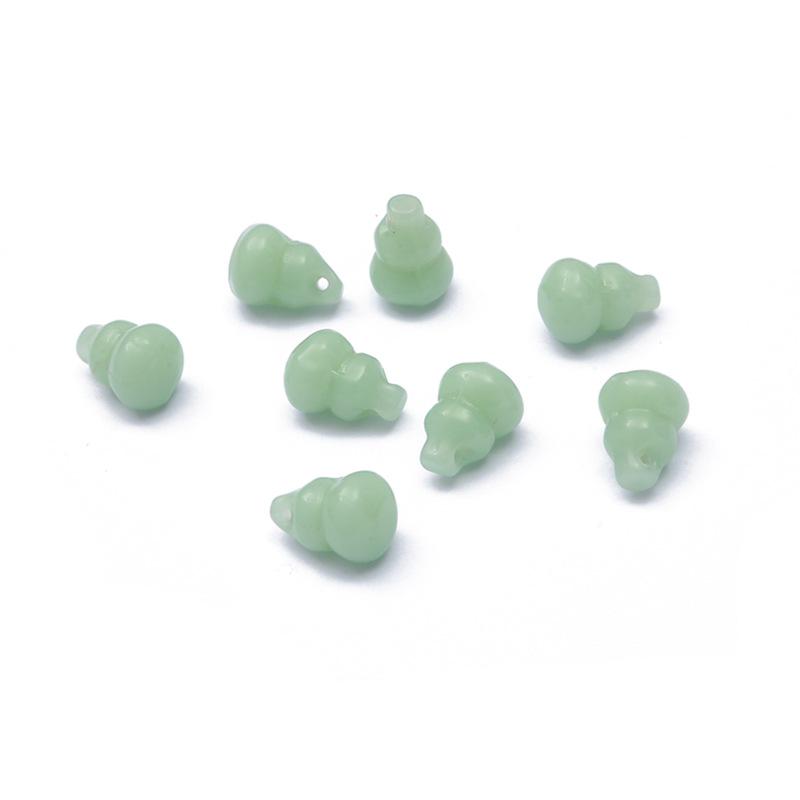 

Подвеска-тыква из хрустального стекла в древнем стиле для изготовления украшений и заколок для волос своими руками 16x12mm, 10 pieces/package синий/нефритовый