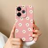 Case For Poco M6 Pro Sunflower Camera Protection Phone Cases For Xiaomi Poco M 6 M6Pro 4G 5G Soft Liquid Silicone Back Cover