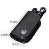 For VOLKSWAGEN VW Car Accessories Auto Key Bag Case Keyring Cover for Volkswagen Passat Santana Tiguan Scirocco Magotan Sagitar