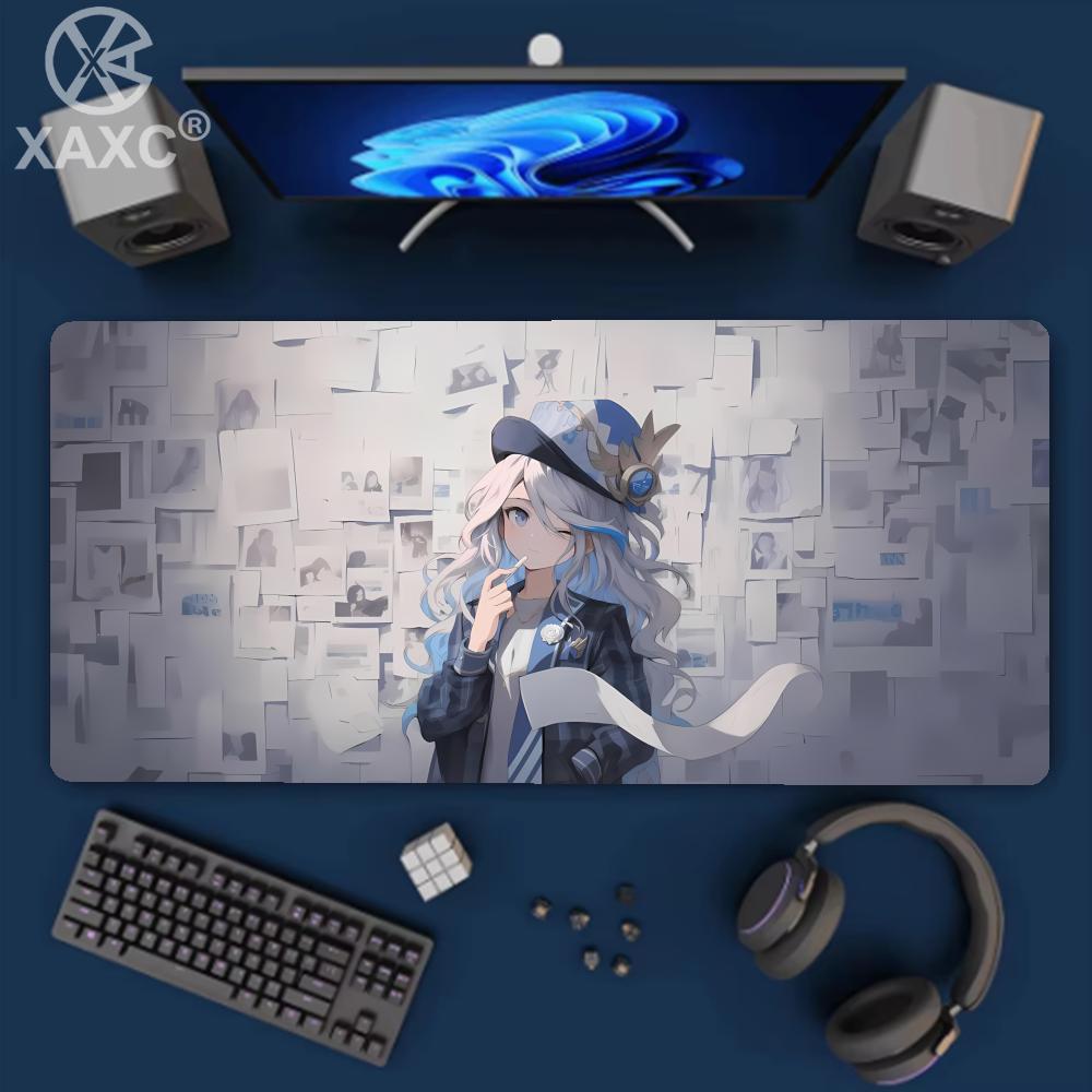 Hd New Pretty Genshin Impact Furina Anime Xaxc Game Office Pc Kawaii Girl Desk Mat Keyboard Mouse Pad Laptop Mice Mat Carpet