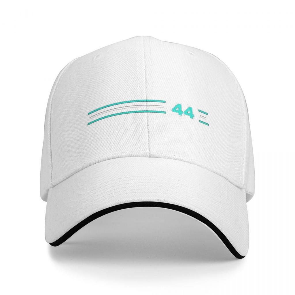 Hamilton 44 F1 Car Race Washed Unisex-Baseballkappe, winddicht, Trucker-Snapback-Kappen, Papa-Mütze, Golf-Hüte
