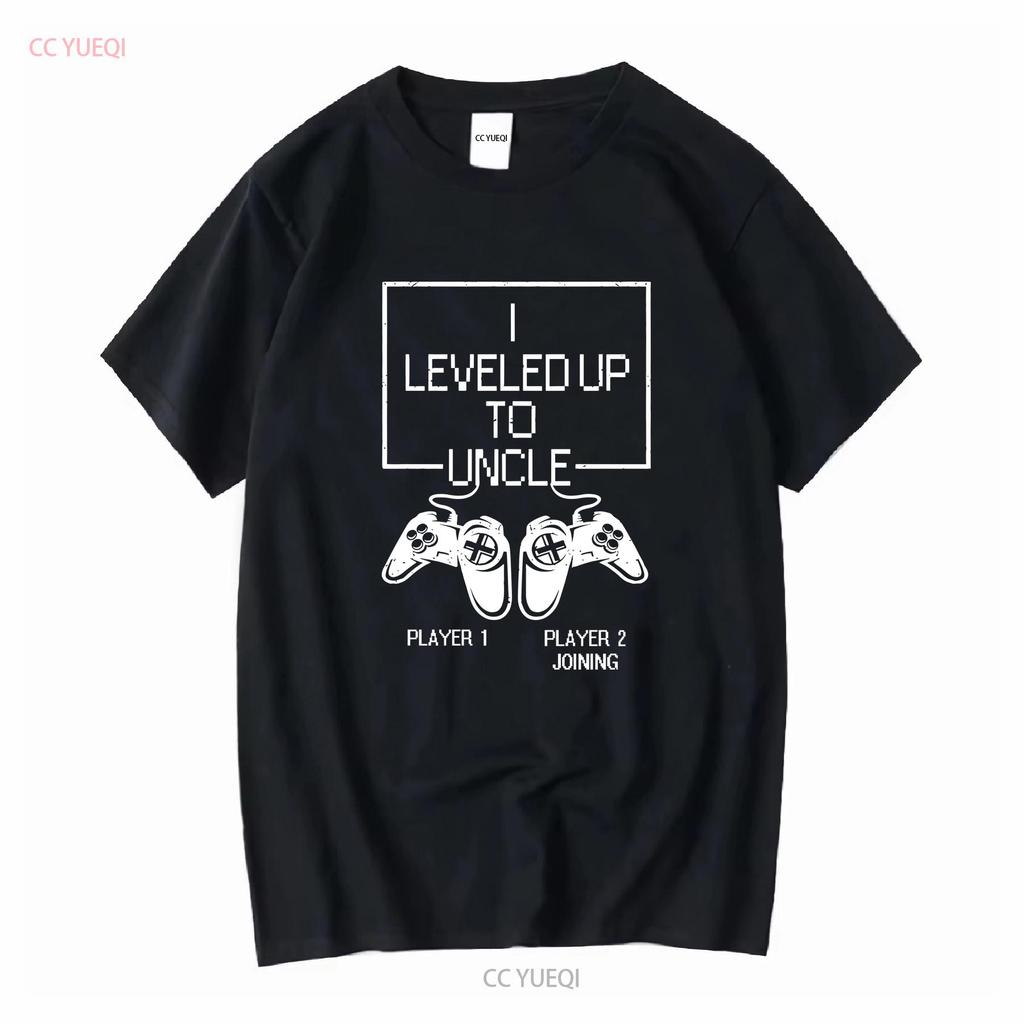 Onkel T-Shirt Neue Ankündigung Best Leveled Up Vintage Gewaschenes Oberteil Für Den Alltag Stilvoll Leicht Unisex Lässig
