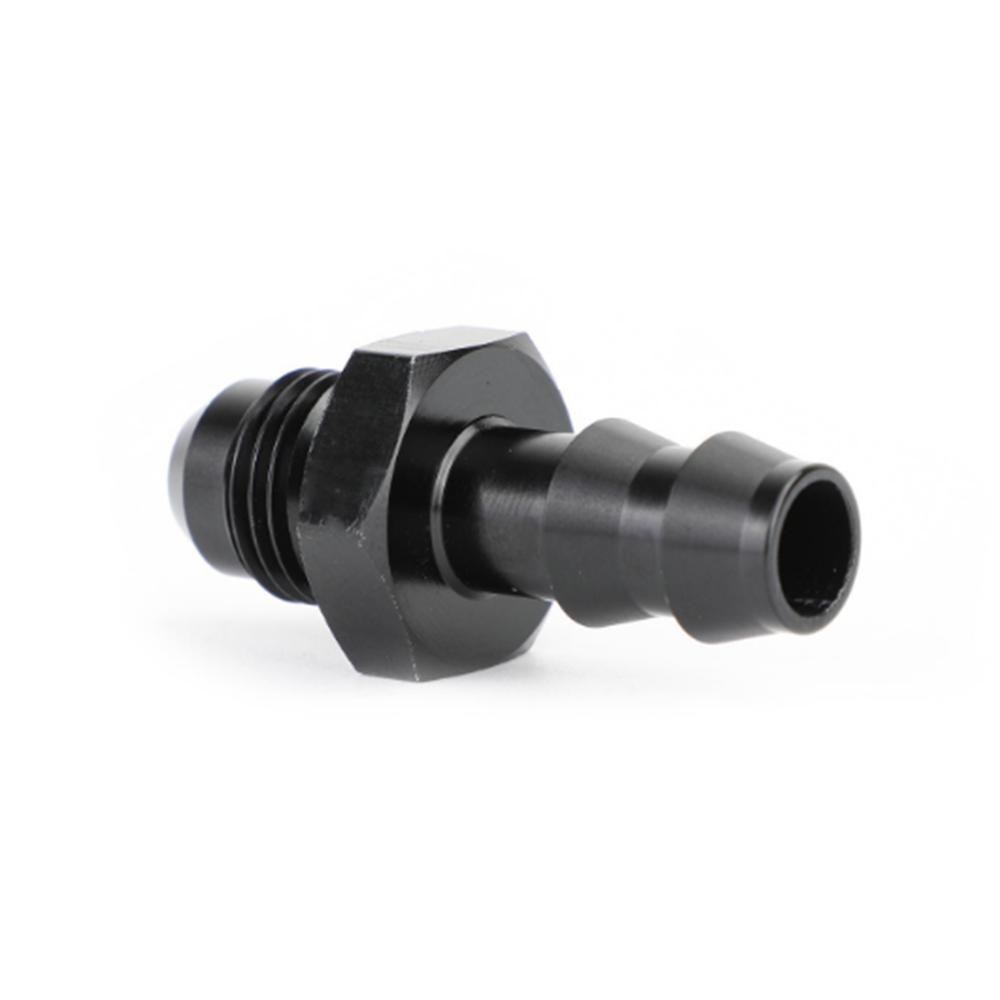 Male 6An An-6 To 3/8" Hose Barb Adapter Fitting AN6 6AN -6AN 3/8 Push Lock