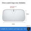 Car Sunshade Front Windshield Heat Insulation Umbrella Sun Protection Car Sunshade Car Sun Protection Retractable Car Sunshade