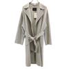 Unused URBAN RESEARCH Wool Blend River Oversized Gown Coat F Gray Tagged Women Used