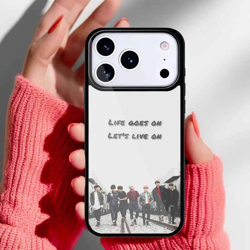 Life Goes On Phone Case for iPhone 17 16 15 14 13 Pro Max Back Cover for 12 11 Pro Coque