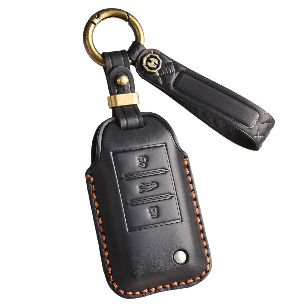 Retro Key Cover Is Suitable for Roewe Ei6 Key Bag MG Special Roewe Rx5plu's Car Protective Case.